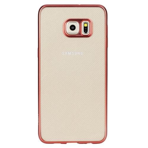 Rock Flame Series Flexi Skal till Samsung Galaxy S6 Edge Plus - Röd