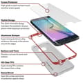 Miniatyrbild 2 av 5: Ghostek Cloak Skal till Samsung Galaxy S6 Edge Plus - Röd