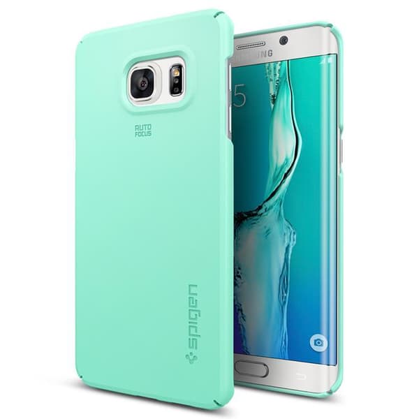 SPIGEN Thin Fit Skal till Samsung Galaxy S6 Edge Plus - Mint