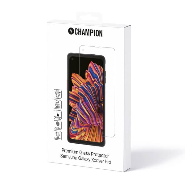 Champion Härdat Glas Skärmskydd Samsung Galaxy Xcover Pro