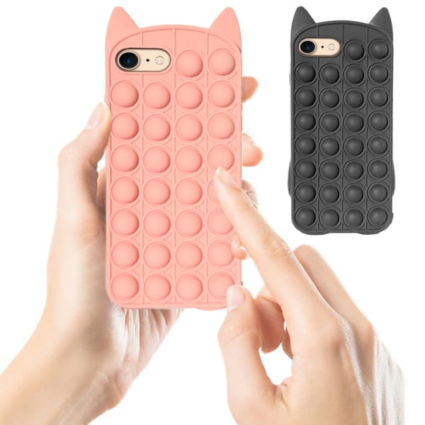iPhone 7/8/SE (2020 & 2022) - Cover / Beskyttelse Pop It Fidget Black