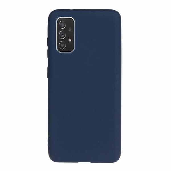 Samsung Galaxy A32 - Stilrent Skyddande Silikonskal (NKOBEE) Mörkblå