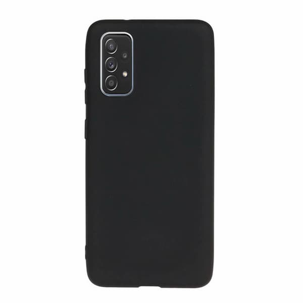 Samsung Galaxy A32 - Stilrent Skyddande Silikonskal (NKOBEE) Svart