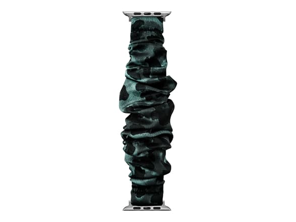 LAUT LAUT POP LOOP, Watch Strap for Apple Watch, 38/40mm, Adjustable Size 133-200 mm, Leopard Green, Polyester Fabric and Elastic, St