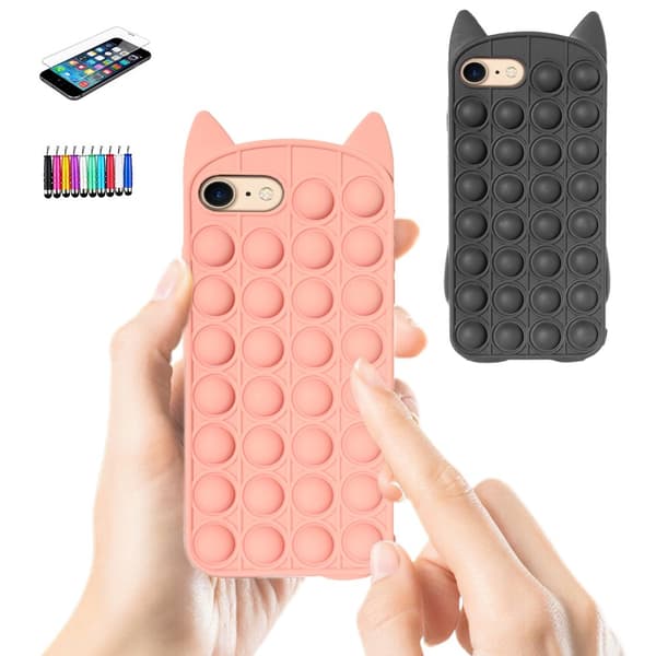 iPhone 7/8/SE (2020 & 2022)/SE (2020) - Skal / Skydd / Pop It Fidget