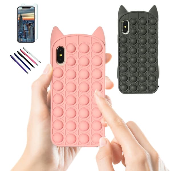 iPhone X/Xs - Cover / Beskyttelse Pop It Fidget