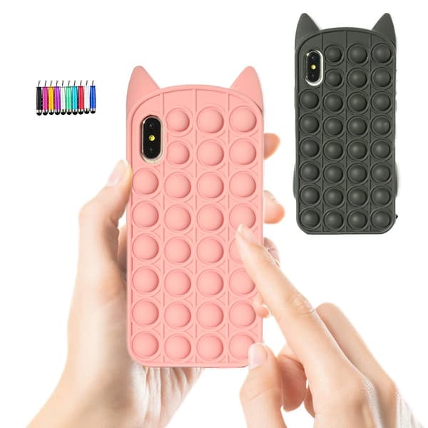 iPhone X/Xs - Cover / Beskyttelse Pop It Fidget