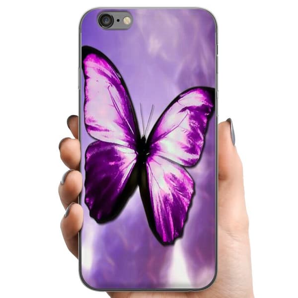 Apple iPhone 6 Plus TPU Mobilcover Fjærilt