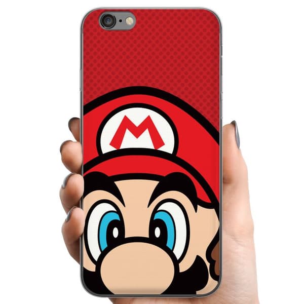 Apple iPhone 6 Plus TPU Mobilcover Mario