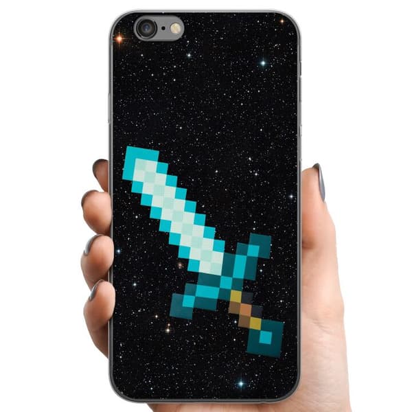 Apple iPhone 6 Plus TPU Mobilskal Minecraft Svärd