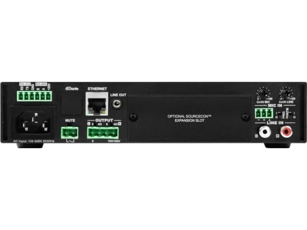 Audac AUDAC MFA216 All-in-one audio solution - 2 x 80W @ 4 Ohm - 160W @ 70/100V