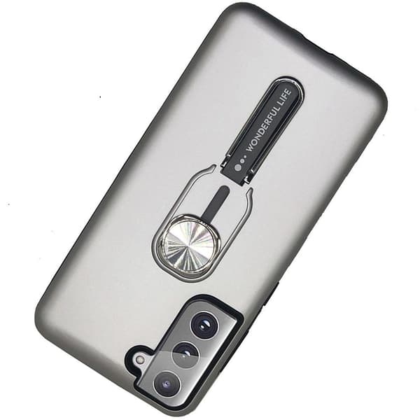 Smidigt Skal med Hållare - Samsung Galaxy S21