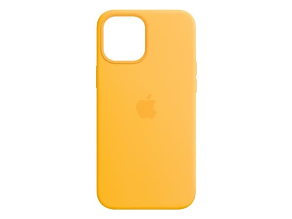 Apple - Baksidesskydd för mobiltelefon - med MagSafe - silikon - solros - för iPhone 12 Pro Max