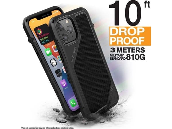 Catalyst Vibe, Etui, Apple, iPhone 12 Pro Max, 17 cm (6.7"), Sort