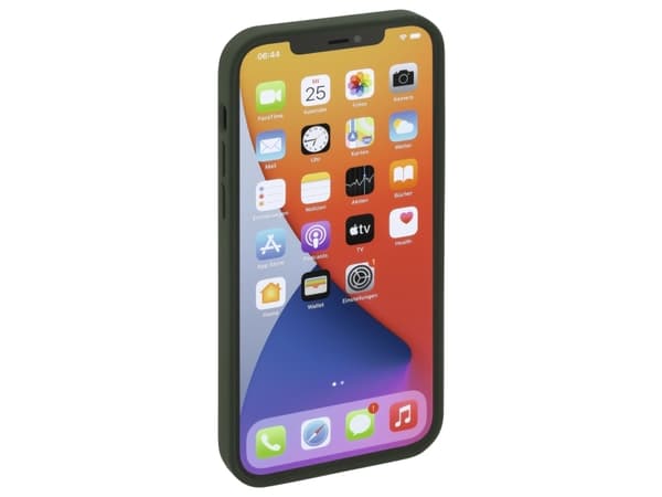 Hama MagCase Finest Feel PRO, Omslag, Apple, iPhone 12/12 Pro, 15,5 cm (6.1"), Grön
