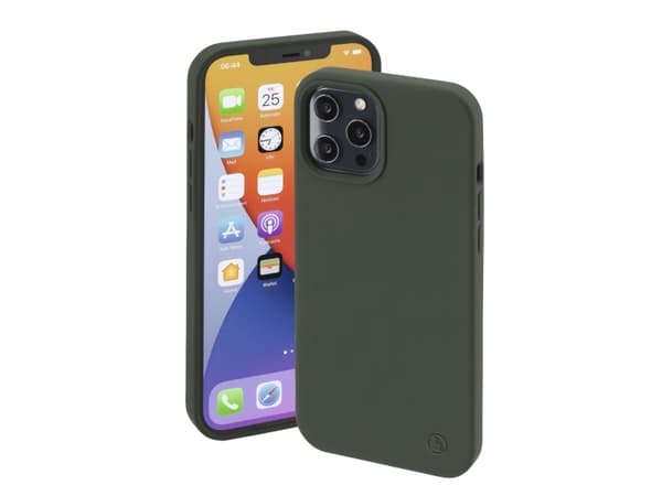 Hama MagCase Finest Feel PRO, Omslag, Apple, iPhone 12/12 Pro, 15,5 cm (6.1"), Grön