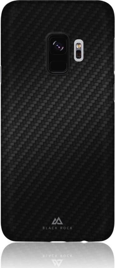 BLACK ROCK "Ultra Thin Iced" Futerał dla Samsung Galaxy S9, CZARNY/ CARBON