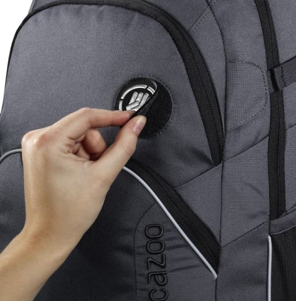 Coocazoo A set of exchangeable elements Special, Black Metal for backpacks with MatchPatch system