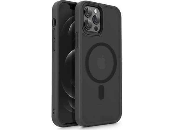 Tech-Protect TECH-PROTECT MAGMAT MAGSAFE IPHONE 12/12 PRO MATTE BLACK