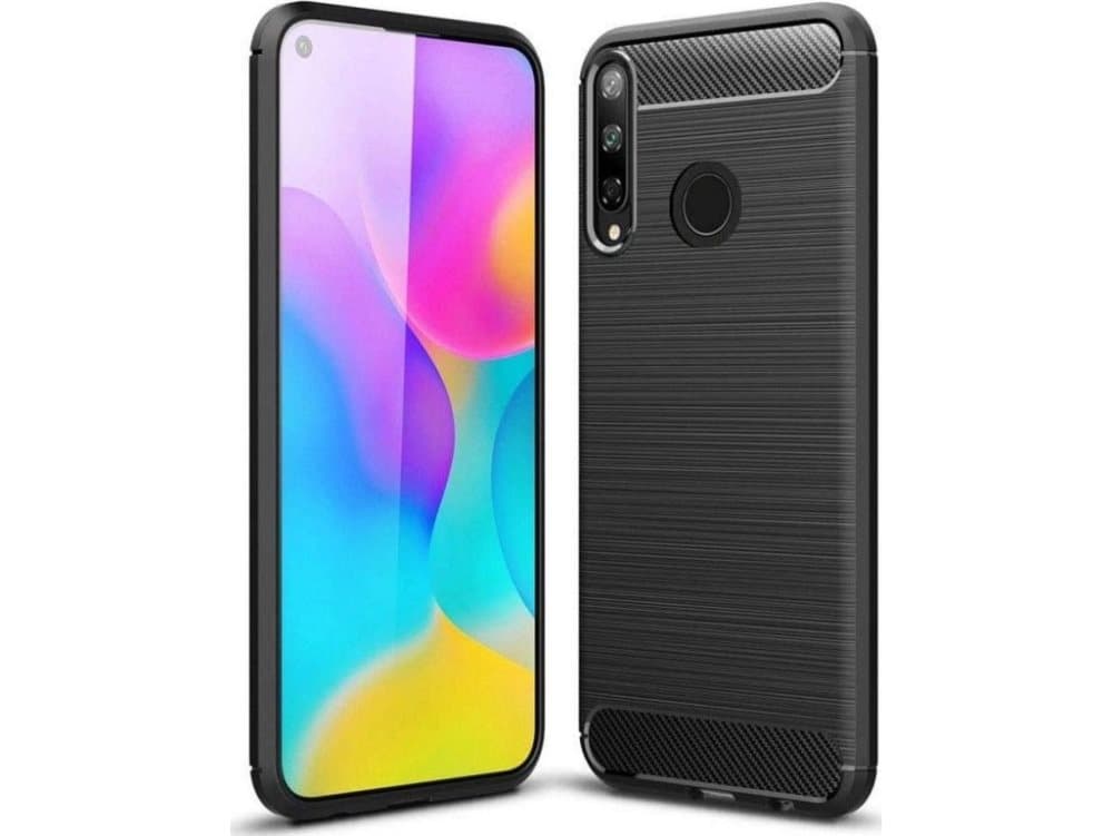 Tech-Protect TECH-PROTECT TPUCARBON HUAWEI P40 LITE E BLACK
