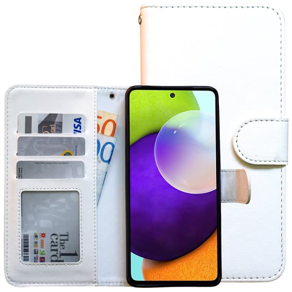 Samsung Galaxy A52/A52 5G - Läderfodral / Skydd
