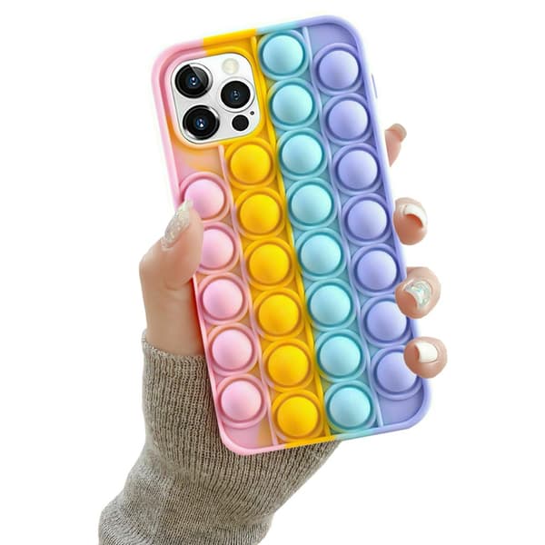 iPhone 12 Pro Max - Cover / Beskyttelse Pop It Fidget