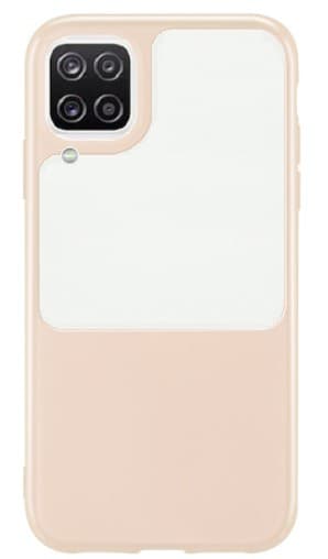 Samsung Galaxy A12 Skal Transparent - Ljusrosa