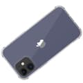 Miniatyrbild 11 av 11: iPhone 12 - Stötdämpande Silikonskal+Skärmskydd (Tjocka Hörn)