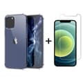 Miniatyrbild 1 av 11: iPhone 12 Pro - Robust Skyddsskal i Silikon + Skärmskydd