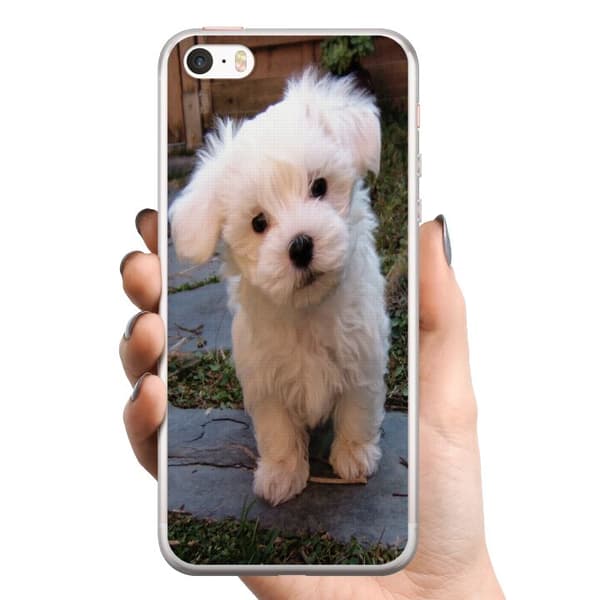 Apple iPhone 5 TPU Mobilcover Hund