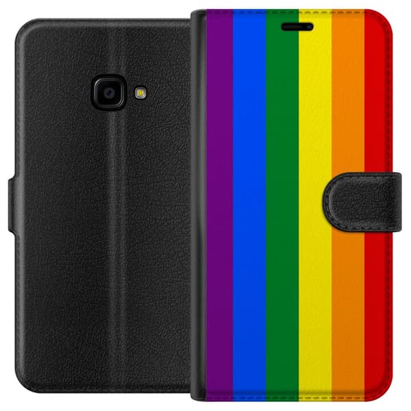 Samsung Galaxy Xcover 4 Tegnebogsetui Pride Flagga