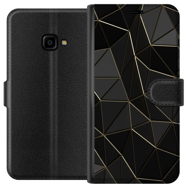 Samsung Galaxy Xcover 4 Lompakkokotelo Keskiyö