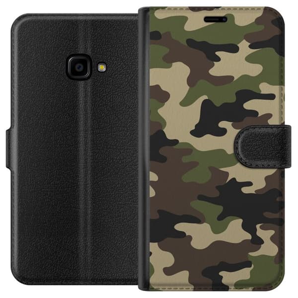 Samsung Galaxy Xcover 4 Tegnebogsetui Skov camo