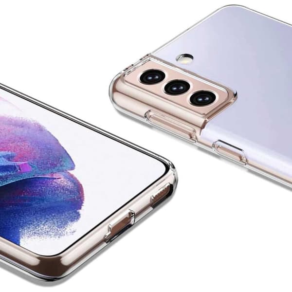 Ohut läpikuultava matkapuhelin galaxy S21 läpinäkyvä