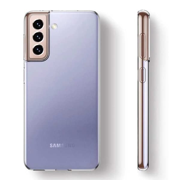 Ohut läpikuultava matkapuhelin galaxy S21 läpinäkyvä