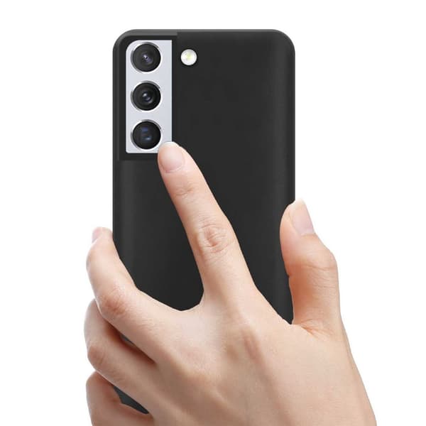 Tynd sort galakse S21 Shell Mobile Shell 1mm TPU