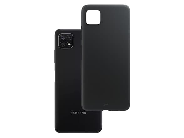 Kotelo 3MK Matt Case, Samsung, Galaxy A22 4G, musta