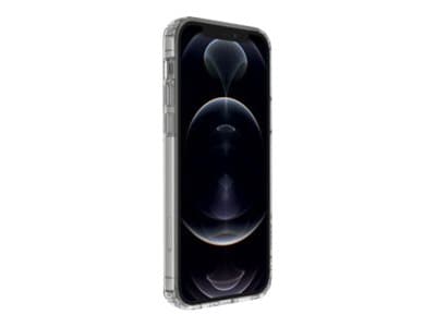 Belkin SheerForce Magnetic Anti-Microbial - Baksidesskydd för mobiltelefon - MagSafe-kompatibilitet - klar - tunn, lätt - för Apple iPhone 12, 12 Pro