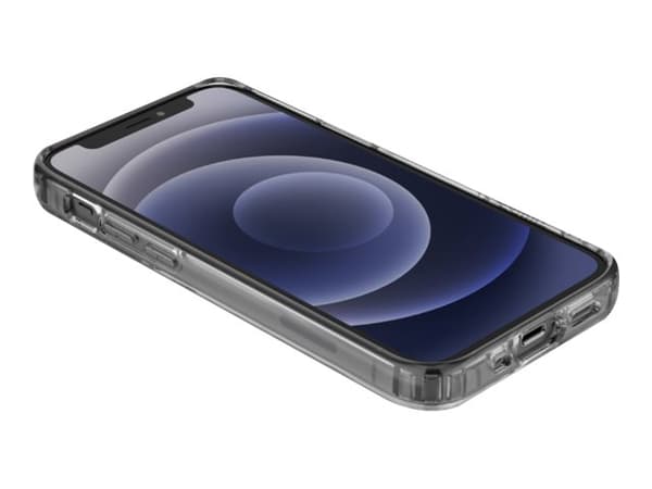 Belkin SheerForce Magnetic Anti-Microbial - Baksidesskydd för mobiltelefon - MagSafe-kompatibilitet - klar - tunn, lätt - för Apple iPhone 12, 12 Pro