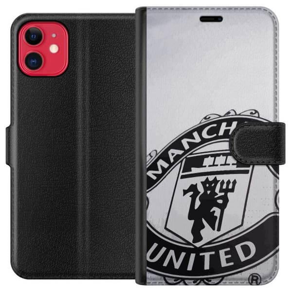 Apple iPhone 11 Plånboksfodral Manchester United FC