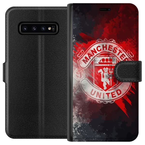Samsung Galaxy S10 Lompakkokotelo Manchester United FC
