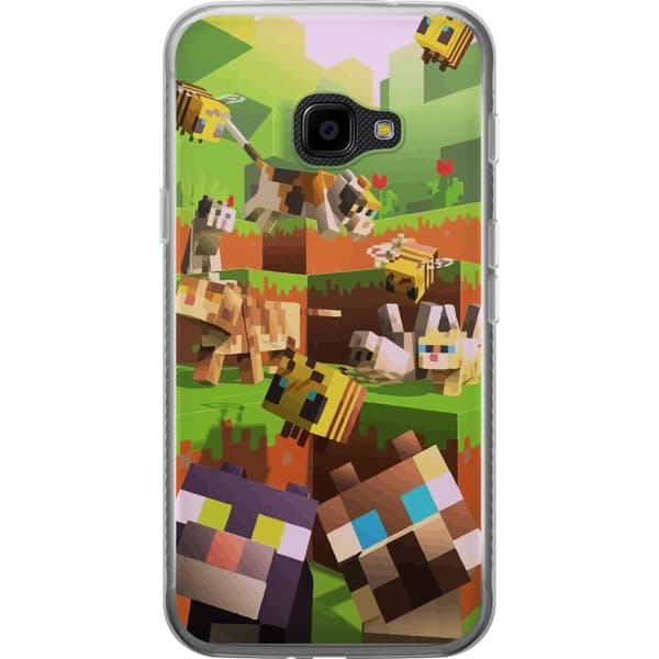 Samsung Galaxy Xcover 4 Cover / Mobilcover - MineCraft