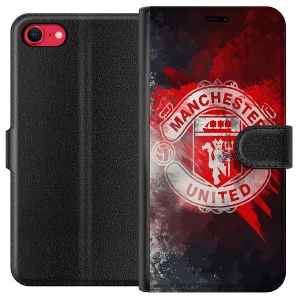 Apple iPhone 7 Tegnebogsetui Manchester United FC