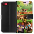 Miniatyrbillede 1 af 3: Apple iPhone 7 Tegnebogsetui MineCraft