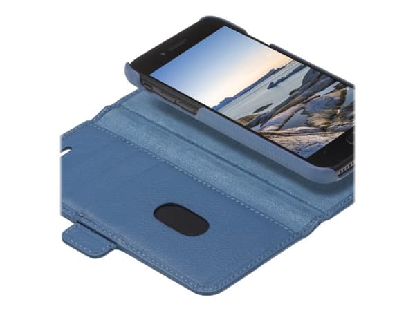 dbramante1928 New York, Lompakkokotelo, Apple, iPhone SE/8/7, 11,9 cm (4.7"), Sininen