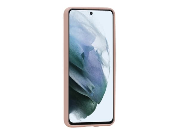 dbramante1928 Greenland - Baksidedeksel for mobiltelefon - 100 % resirkulert plast - rosa sand - for Samsung Galaxy S21 FE 5G