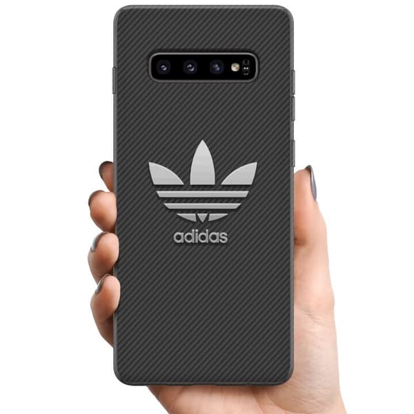 Samsung Galaxy S10+ TPU Mobilskal Adidas