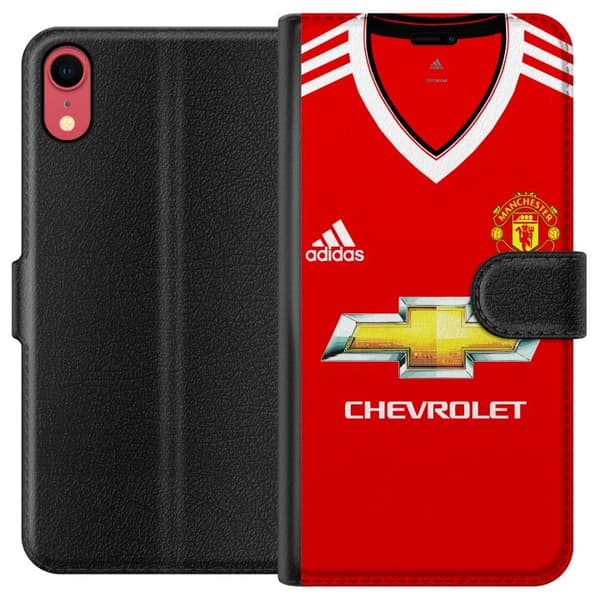 Apple iPhone XR Lompakkokotelo Manchester United FC
