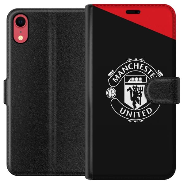 Apple iPhone XR Tegnebogsetui Manchester United FC