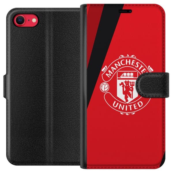 Apple iPhone 8 Tegnebogsetui Manchester United FC